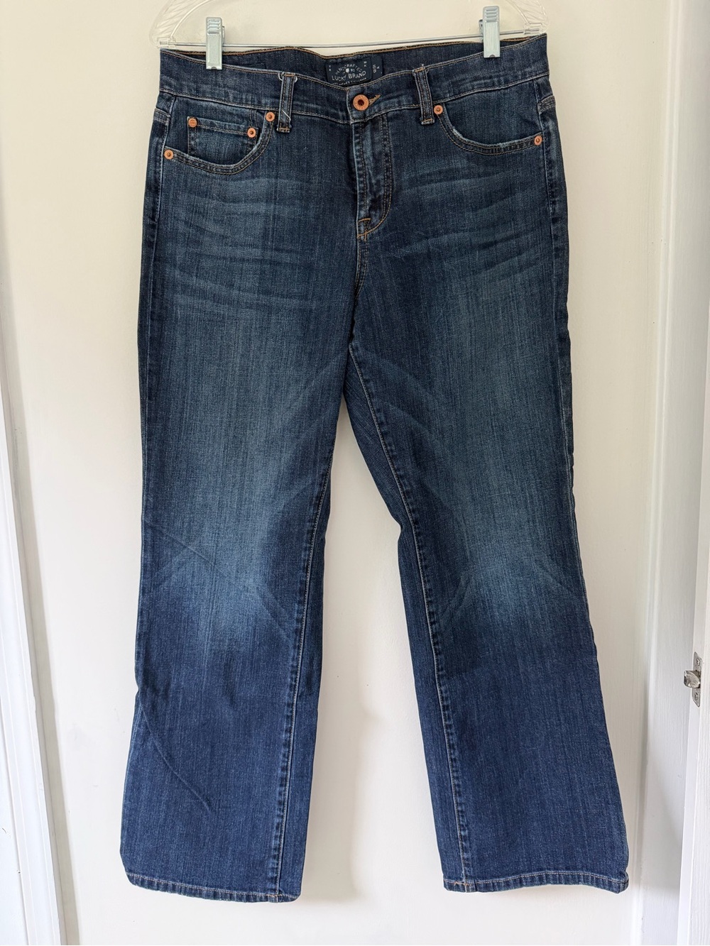 Lucky Brand Easy Rider Jeans Medium Blue Size 12
